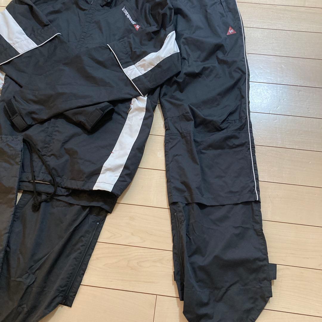 le coq sportif ゴルフレインウェア 収納袋付き