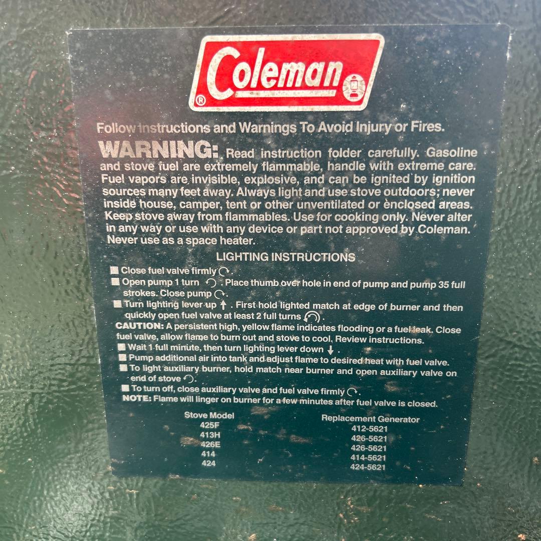 Coleman Compact Campstove 425F ツーバーナーコンロ