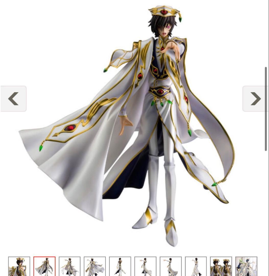 皇帝　ルルーシュ フィギュア コードギアス GEM