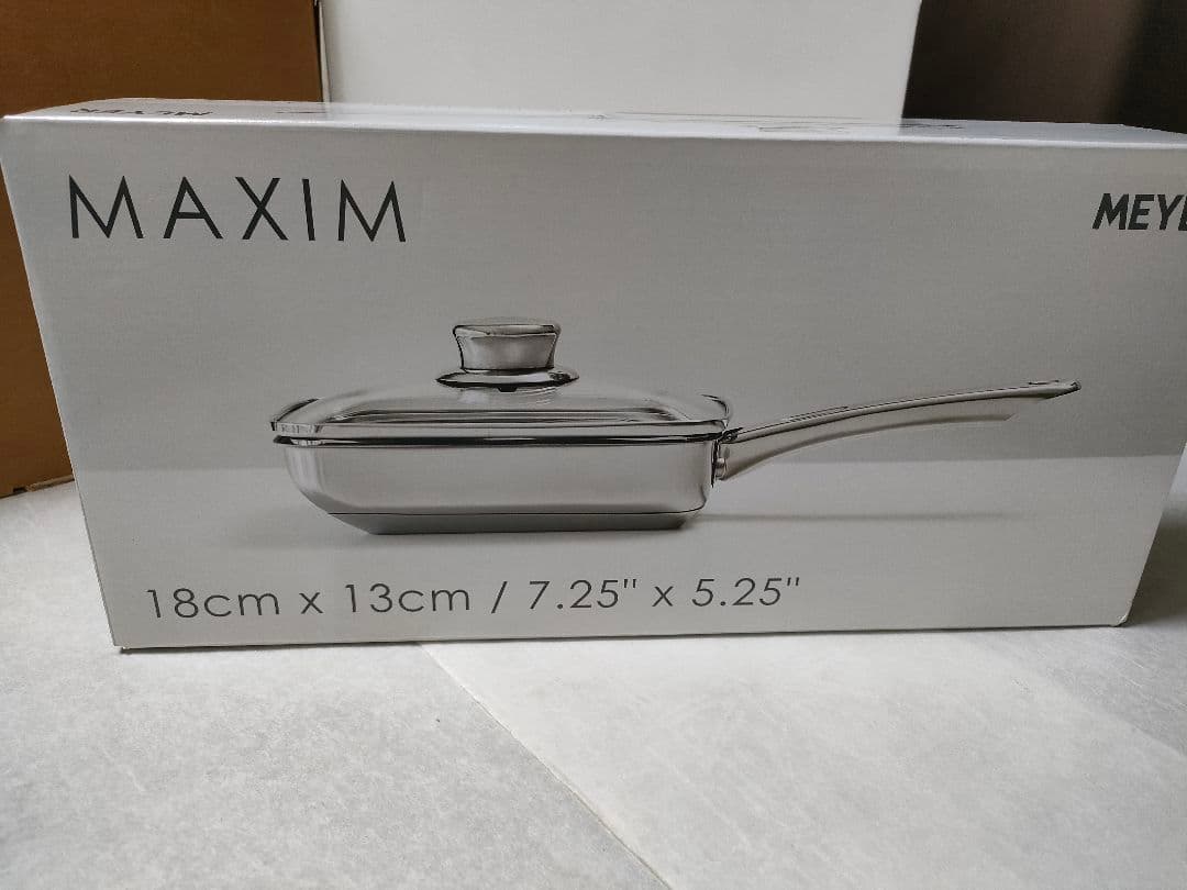MEYER　マイヤー　マキシム SS蓋付エッグパン 18cm　新品未使用　未開封