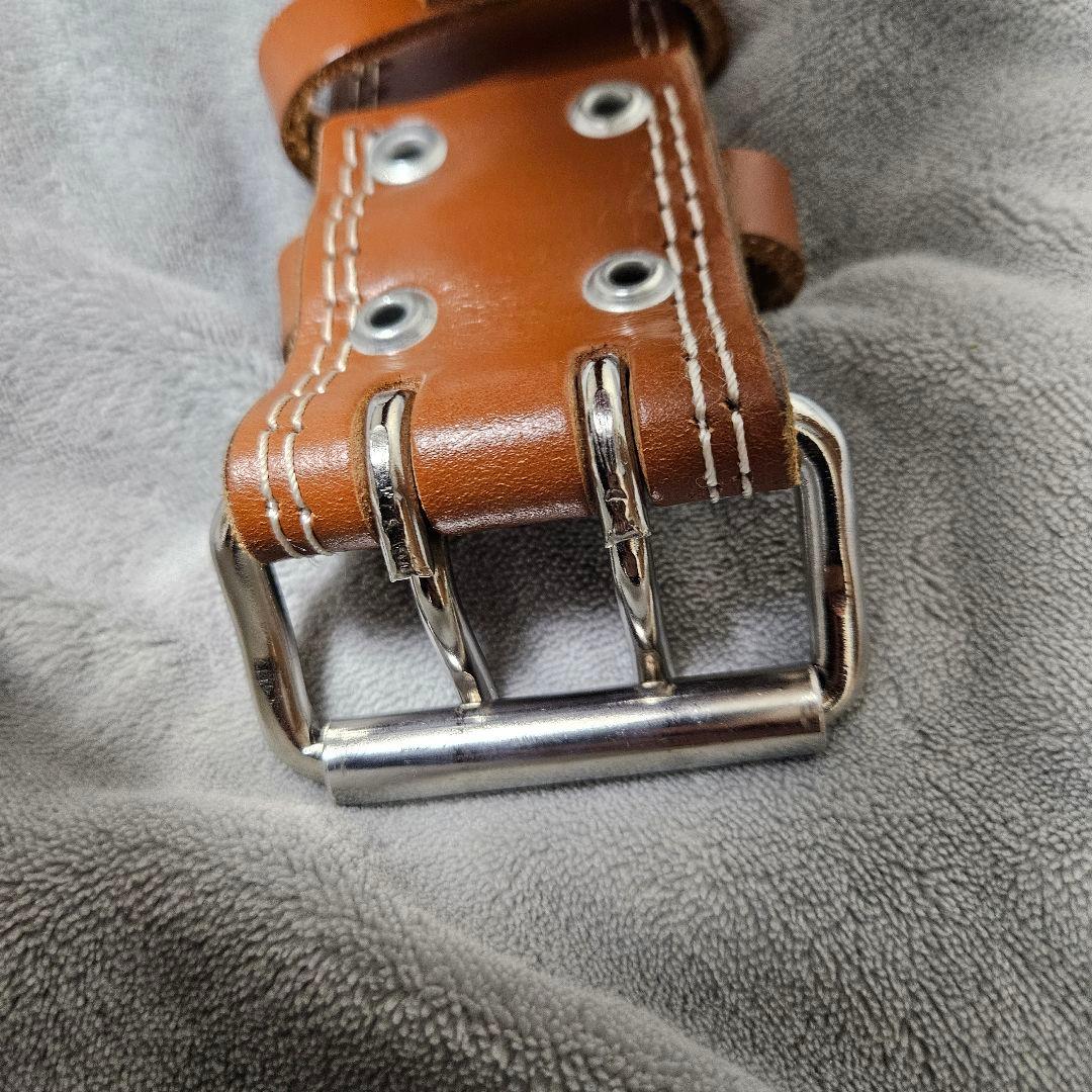 【極美品】ゴールドジム プロレザーベルト Sサイズ
