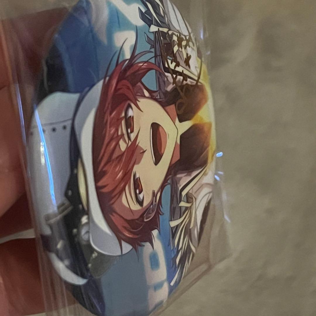 アイドリッシュセブン アイナナ 七瀬陸 陸 ブラホワ 缶バッジ