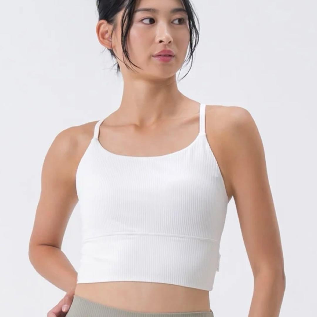 SUKALA ベーシックリブクロスブラトップ　Mサイズ　新品未使用