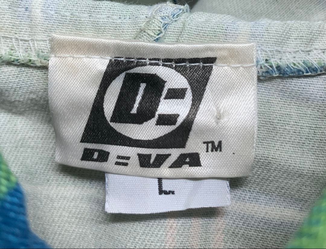 新品 レアD=VA フード付きチェックシャツ Lサイズ 90‘s商品ゲット
