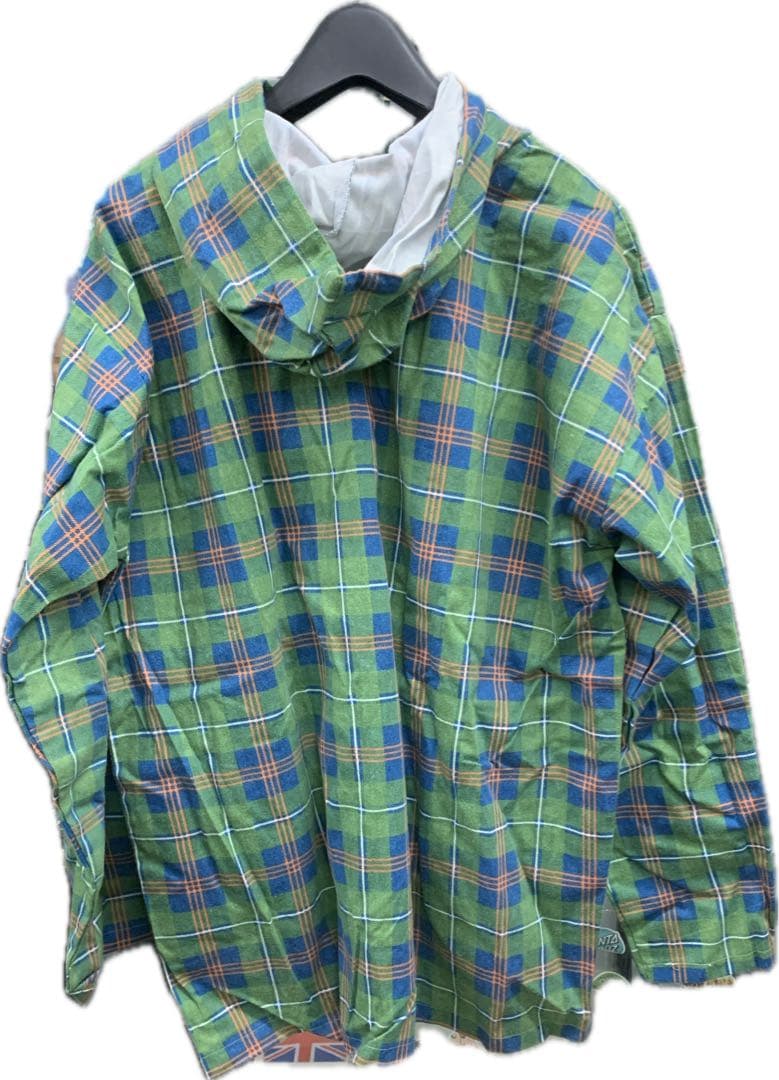 新品 レアD=VA フード付きチェックシャツ Lサイズ 90‘s商品ゲット