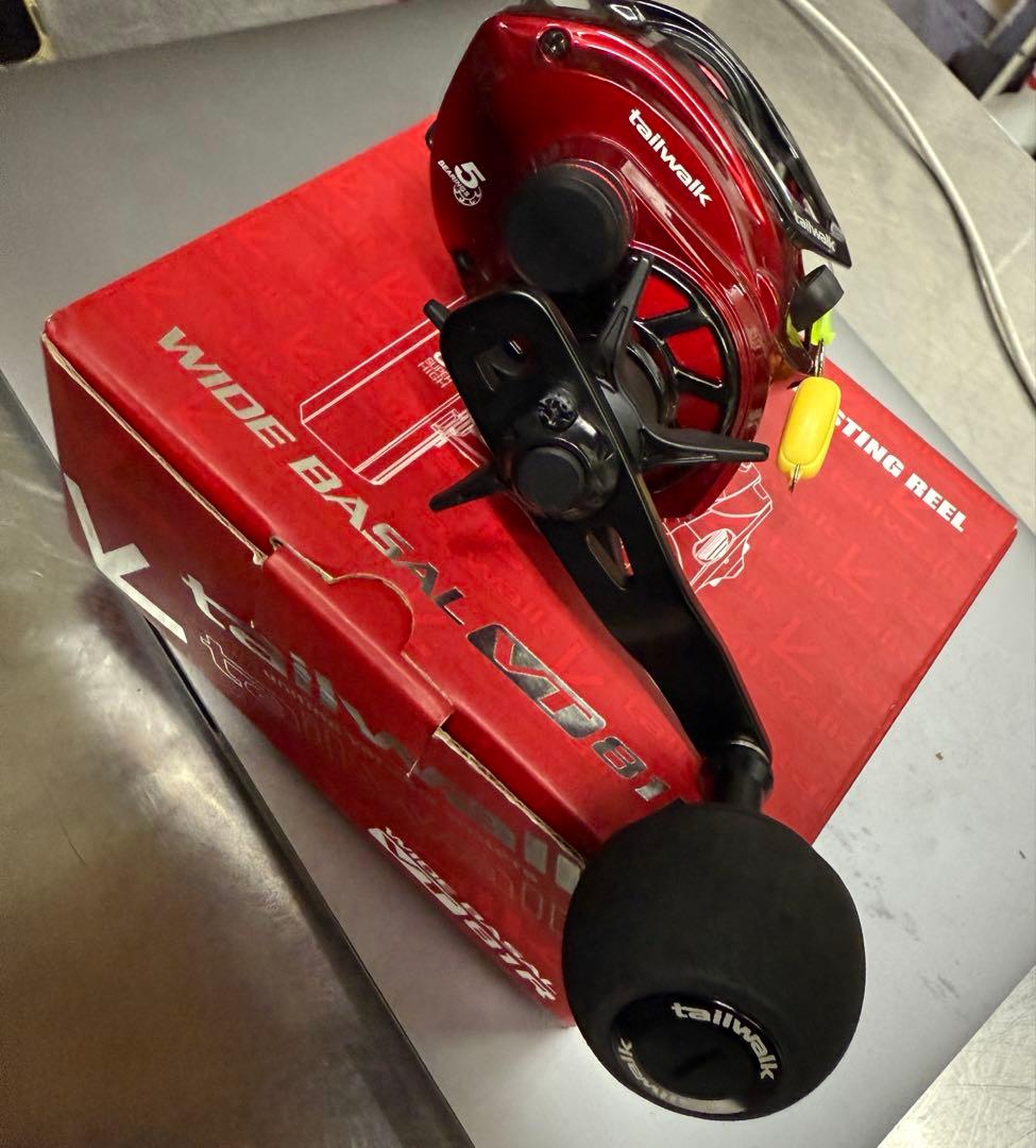 テイルウォーク ワイドバサル VT81R ドラグ12kg 99cm