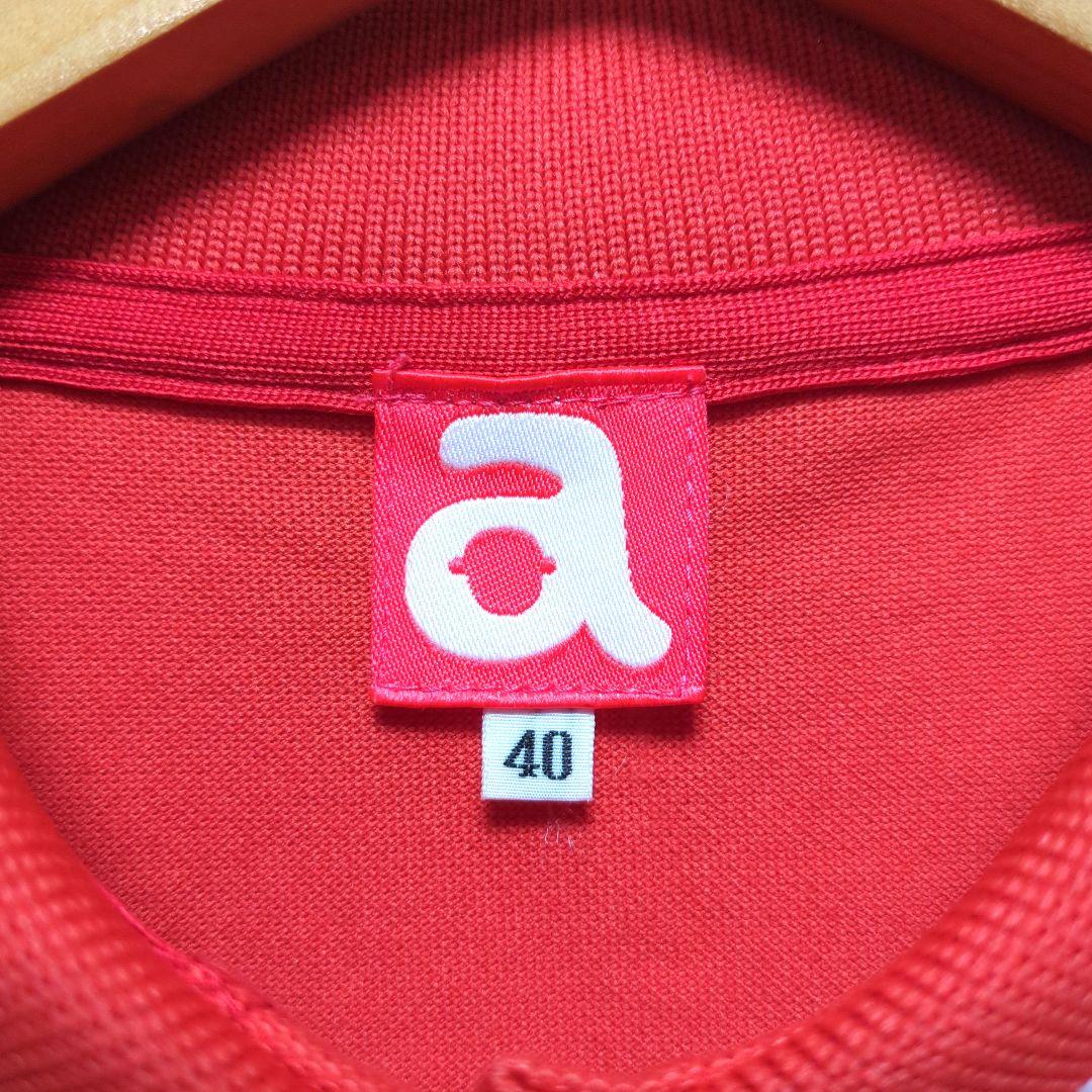 archivio アルチビオ ポロシャツ ゴルフウェア 赤 40 L