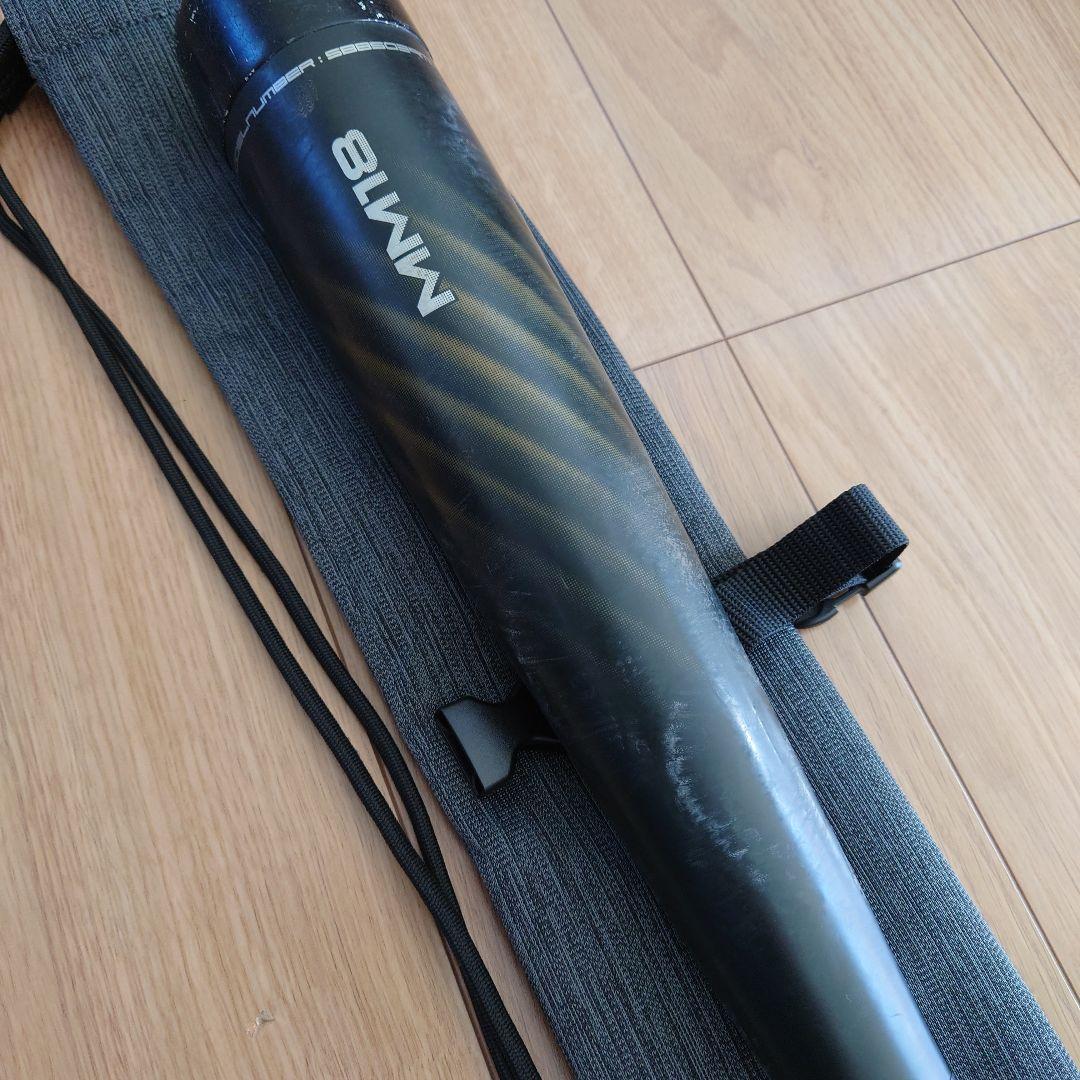 少年野球 SSK MM18 軟式バット 80cm バットカバー付き