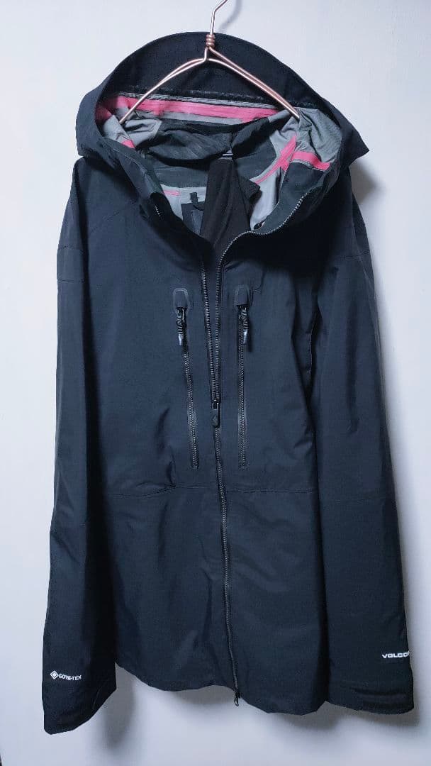 ✨美品✨【ボルコム VOLCOM】スノーボードウェア ゴアテックス ブラック