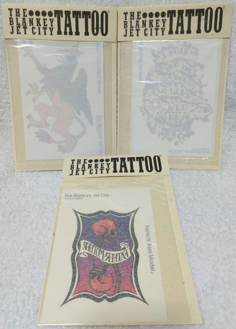 極美品！当時物！同梱割！絶対この価格以下無し タトゥーシール セット 新品未開封