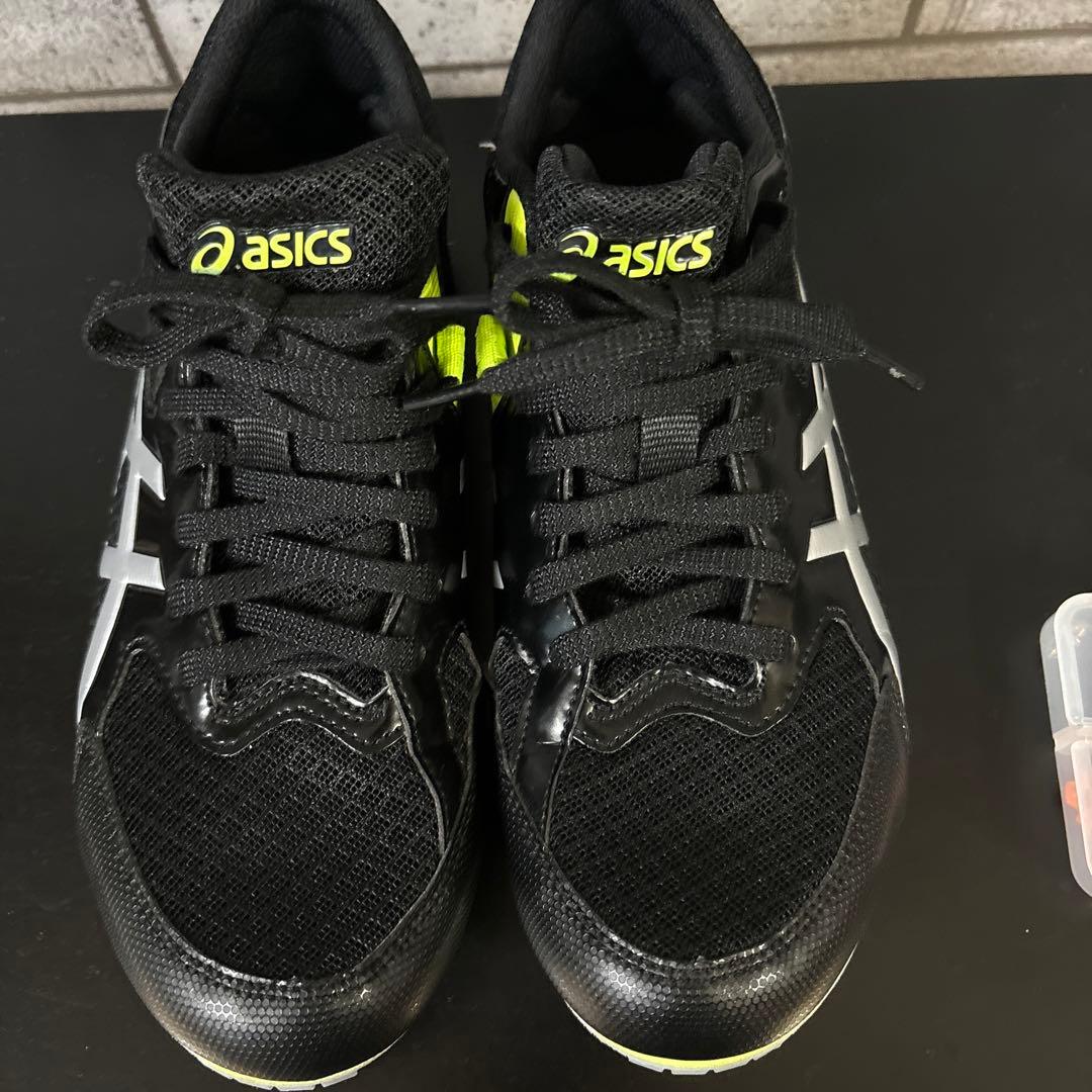 アシックス　25.5 EFFORT 13 スパイクピン　スパイク　セット　陸上