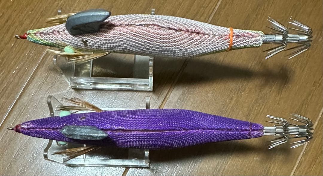 希少品Hayashi 餌木猿 4本セット 3.5号エギング 釣具 イカ釣り エギ