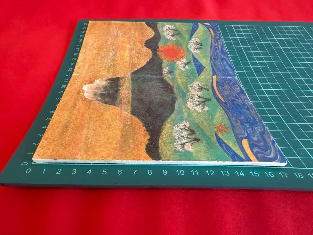 中井智子 ★☆ ときしらぬ ミニ屏風 2013年 日本画 絵画 画家 インテリア