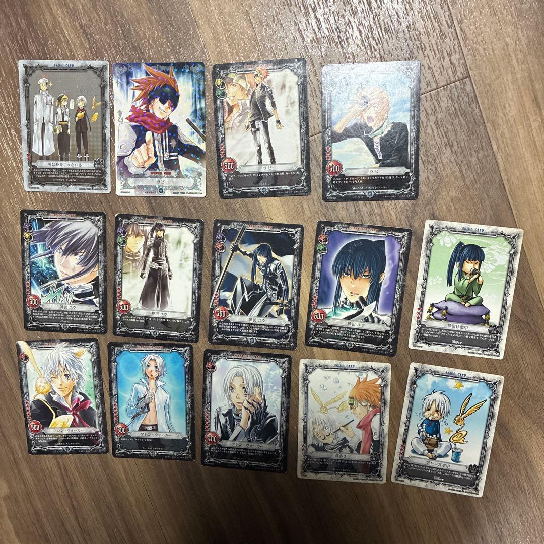 D.Gray-man ディーグレイマン　ポスター&カード　星野桂さん直筆サイン