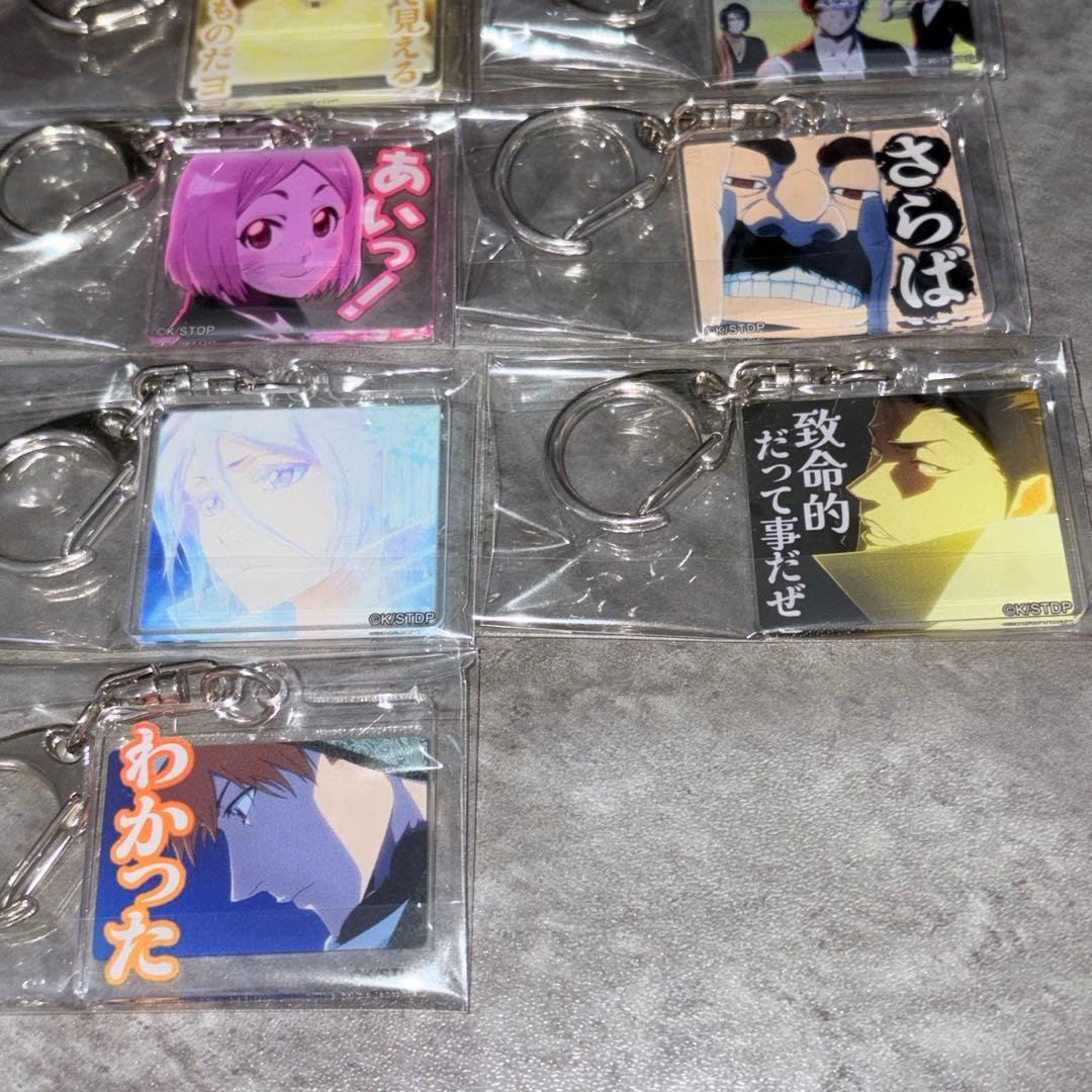 BLEACH ランダムアクリルキーホルダー　19種　セミコンプリート　黒崎一護