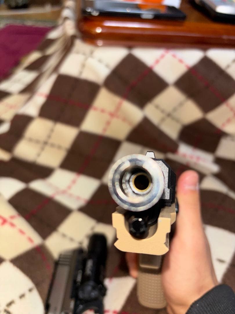 GTP9 ガスガン タンカラー ハードケース付き