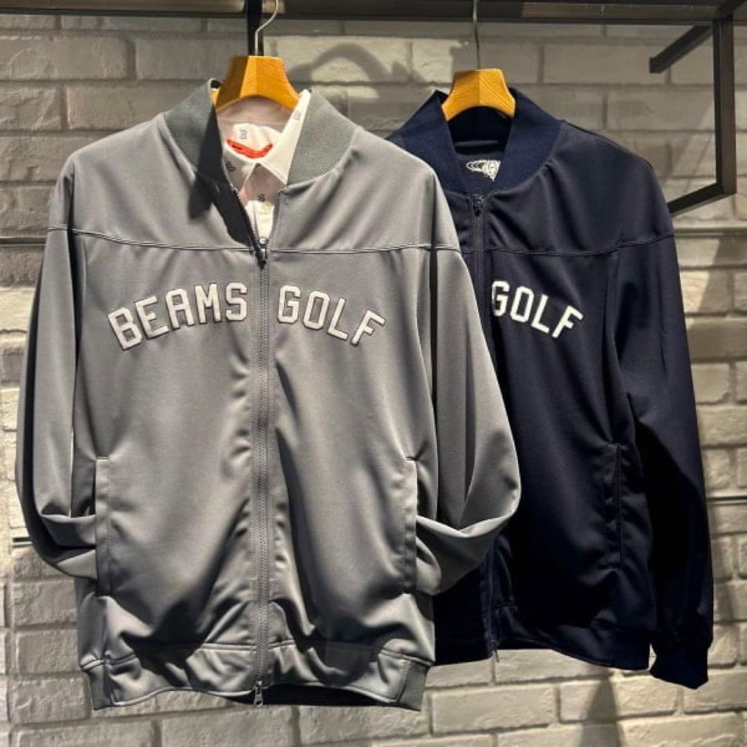 BEAMS GOLF ストレッチ キャップショルダージャケット