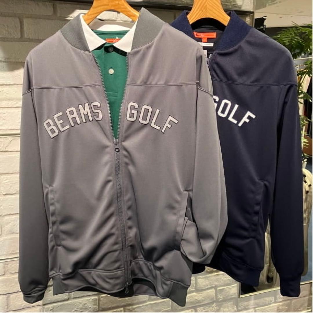 BEAMS GOLF ストレッチ キャップショルダージャケット