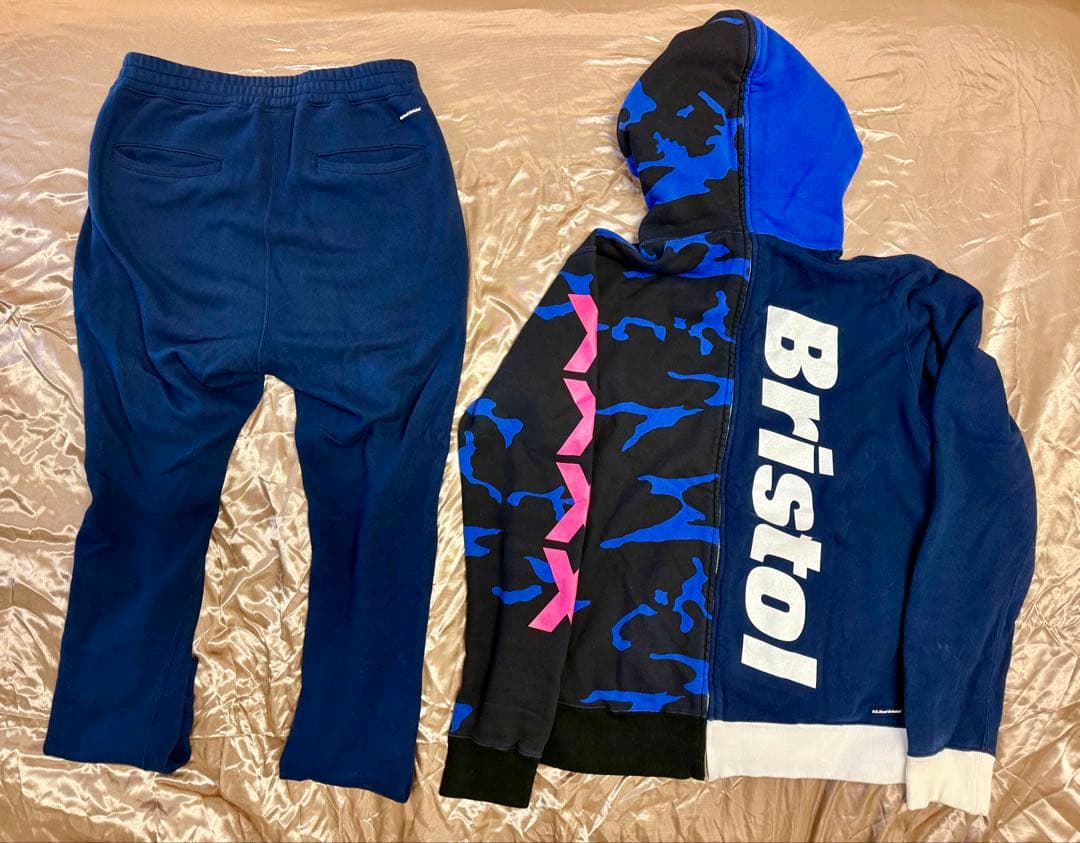 【美品】F.C.Real Bristol スウェットセットアップFCRB
