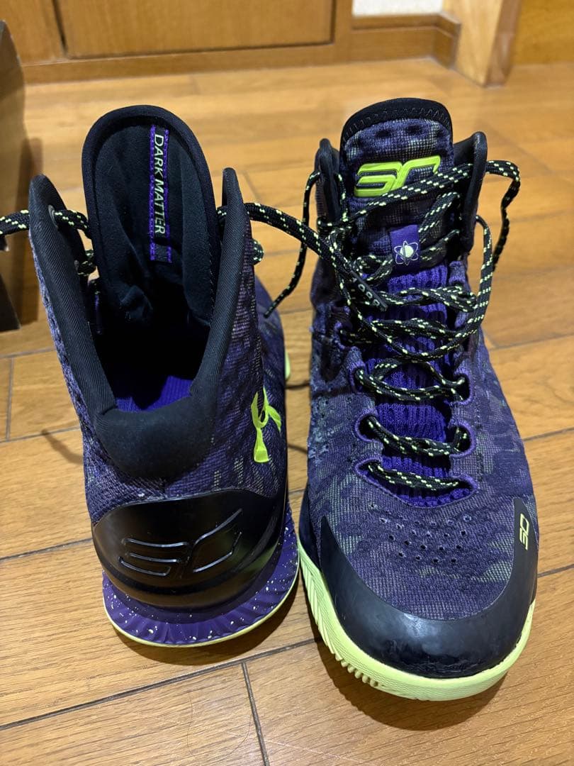 シューズ(男性用) UNDER ARMOUR CURRY 1 DARK MATTER 26.5cm