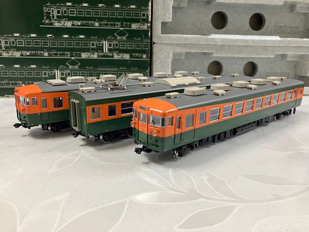 【KATO HO】165系3両基本セット 3-505 湘南色