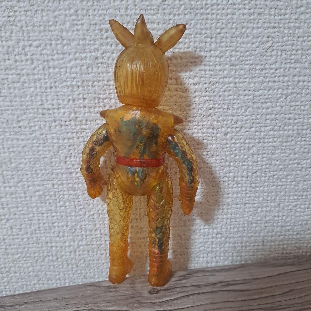 ソフビ　変身忍者嵐　ポピー　東映　石森プロ　クリア　スケルトン