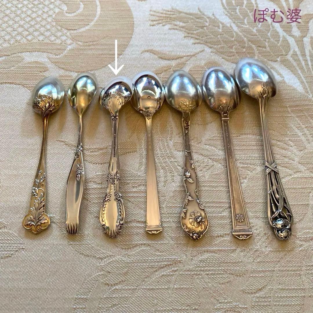 【Tiffany ティファニー】純銀／デミタススプーン「リシュリュー」