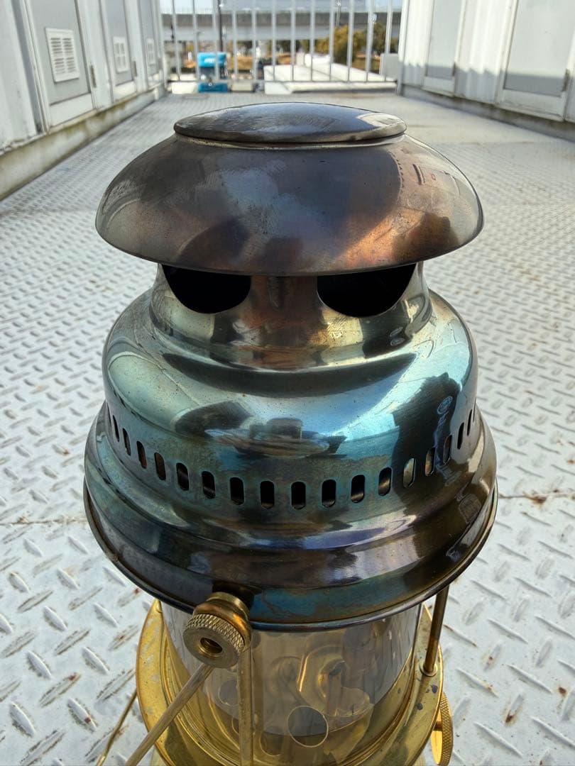 HK500 ペトロマックス ガス灯式ランタン 真鍮製