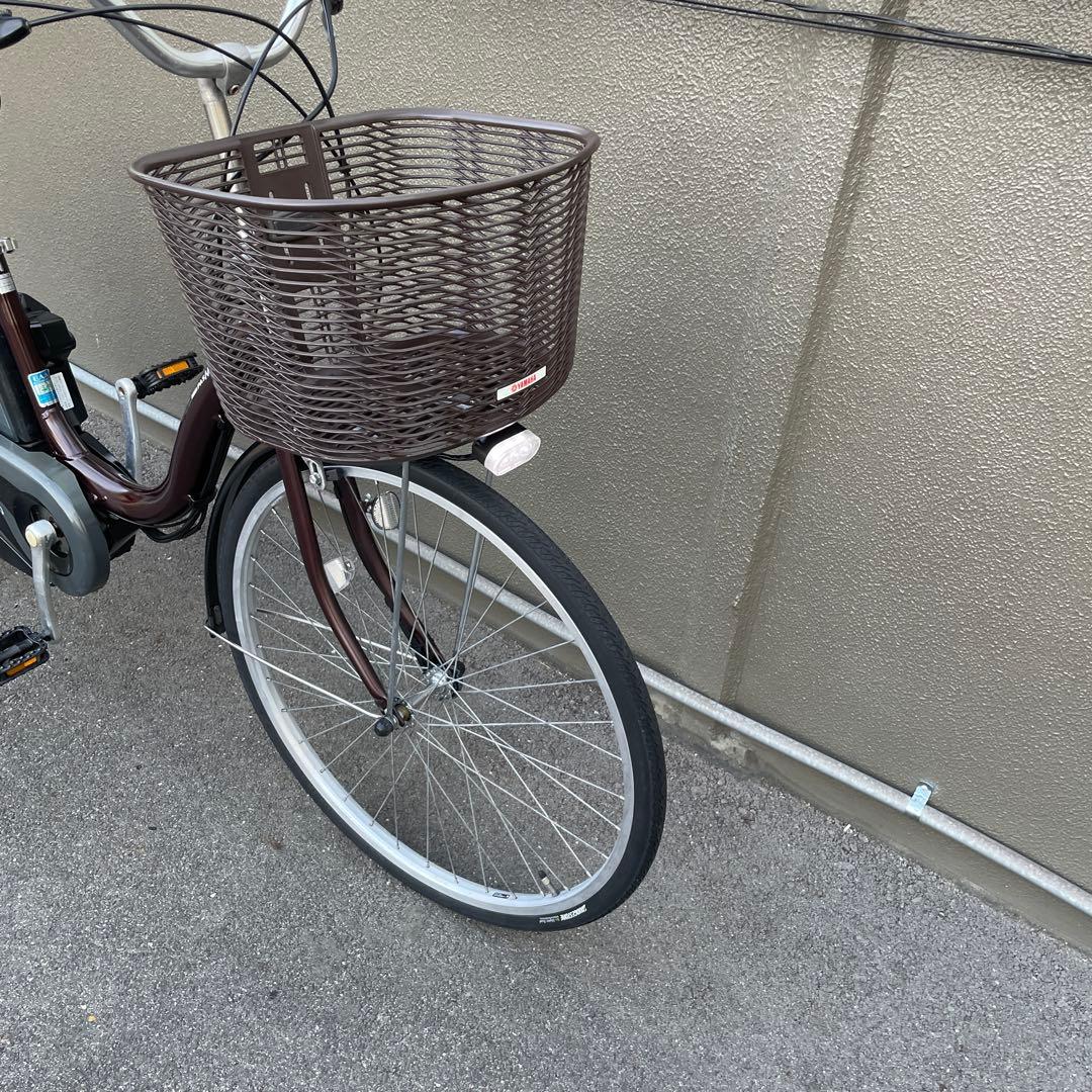 ヤマハ電動アシスト自転車26インチ 12.3Ah ブラウン
