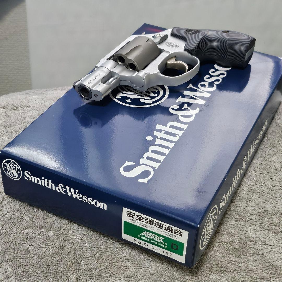 稀少☆ タナカ 純正ガスリボルバー S&W M360SC G10グリップ
