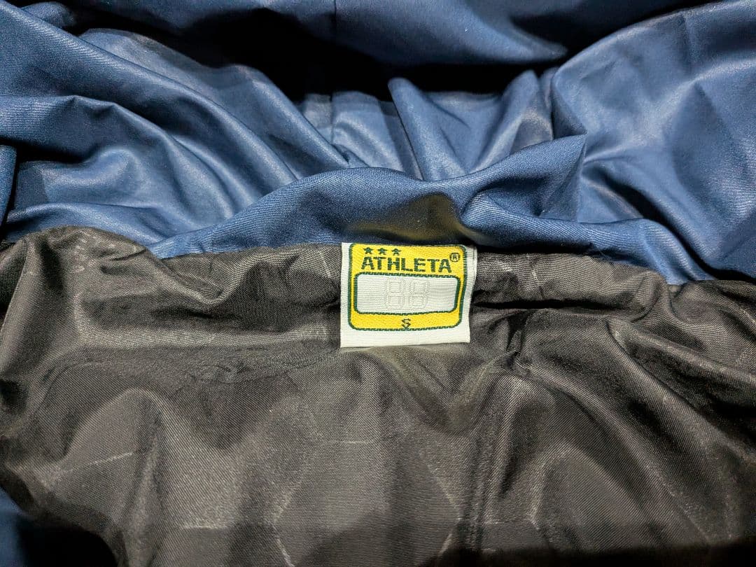 美品 ATHLETA ベンチコート ネイビー Sサイズ