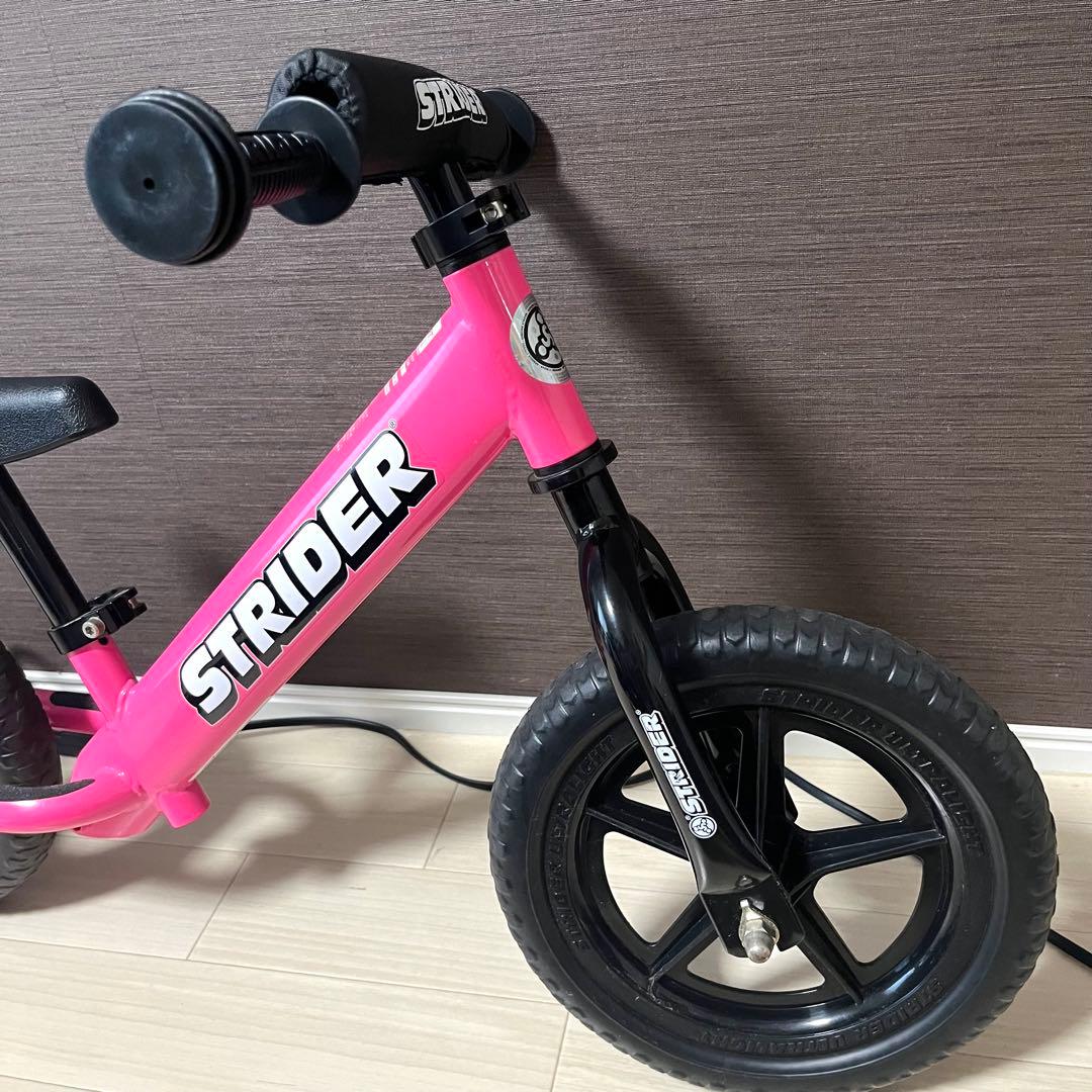 美品　STRIDER ストライダー　12インチ　ピンク　バランスバイク