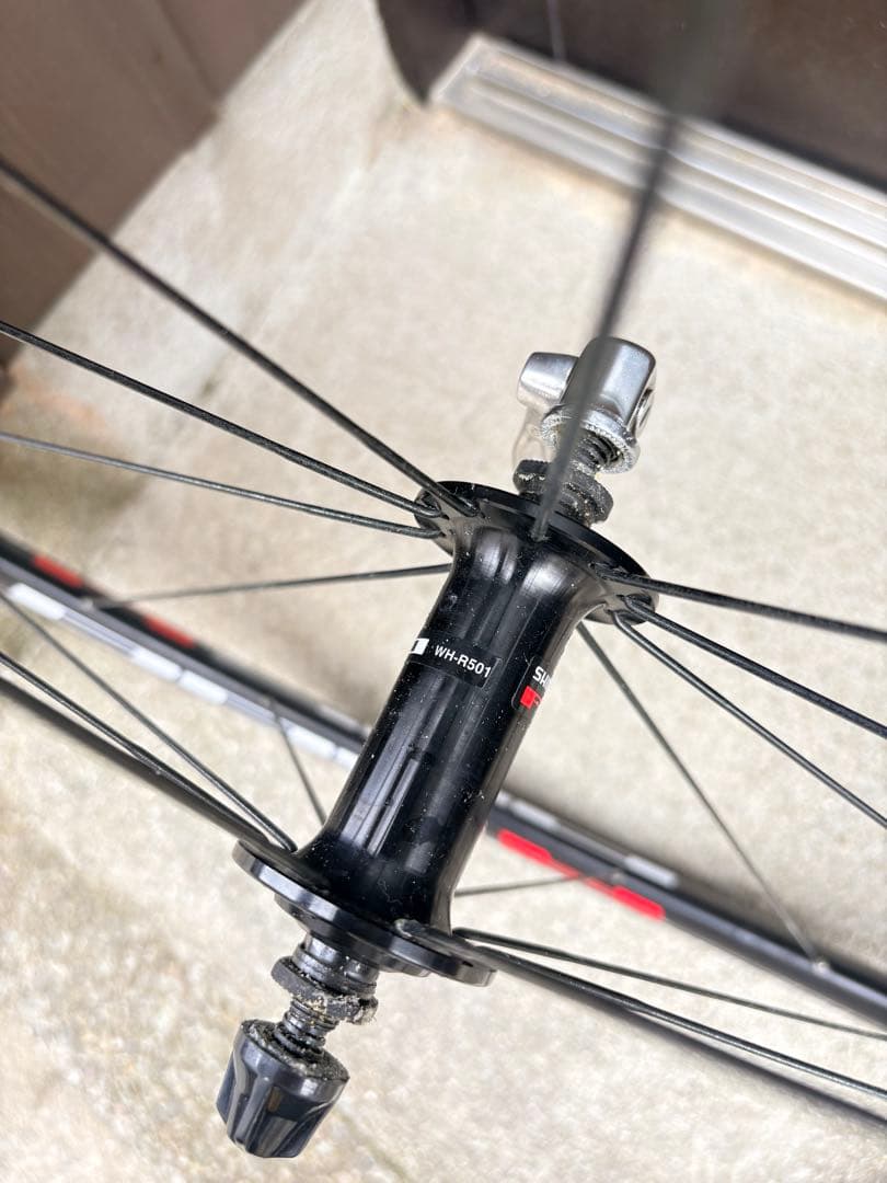 shimano r500 ホイール前後