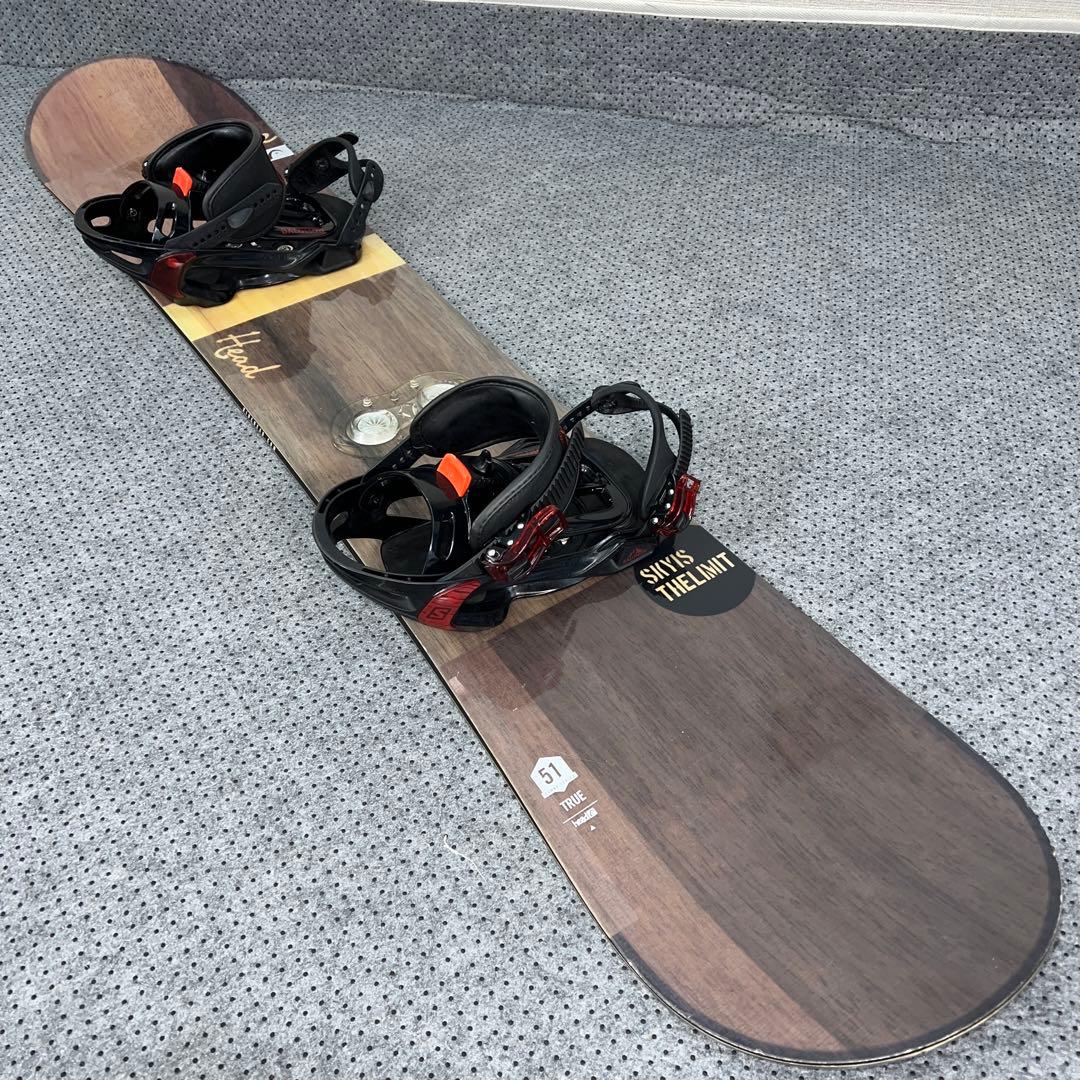 数回使用 151cm head TRUE×SALOMON PACT Mサイズ
