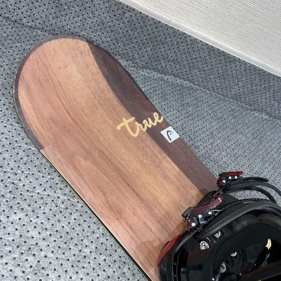 数回使用 151cm head TRUE×SALOMON PACT Mサイズ
