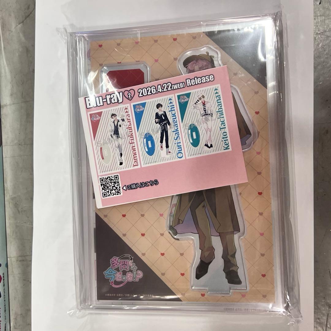 AnimeJapan 会場　特典　多聞くん　アクリルクリアカード　Blu-ray