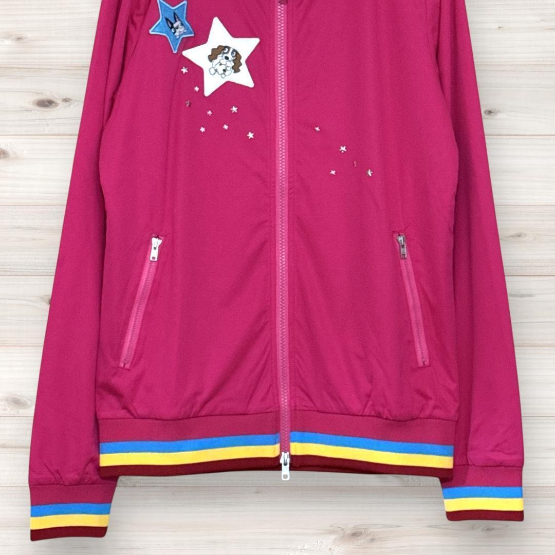 M・U SPORTS エムユー 新品 キャラクターワッペン付 ブルゾン M