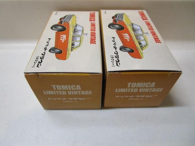 トミカLV/新品未開封/トミカショップ トヨペットクラウンタクシー2箱セット