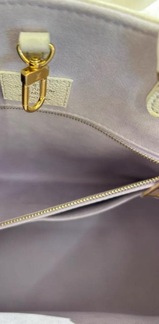 LOUIS VUITTON トートバッグ ホワイト ラベンダー rr