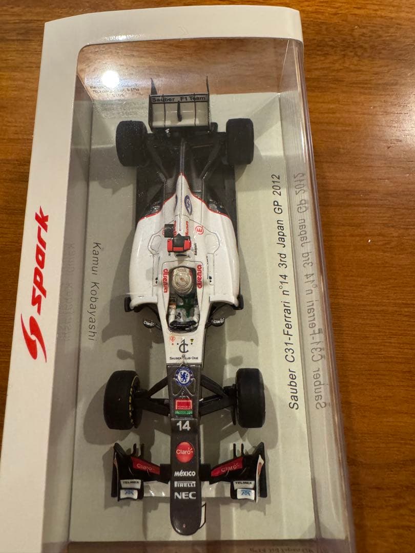 Sauber C31-Ferrari #14 日本GP 2012 ミニカー