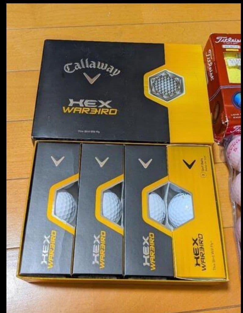 Callaway HEX WARIRD ゴルフボール12個とアクセサリーセット