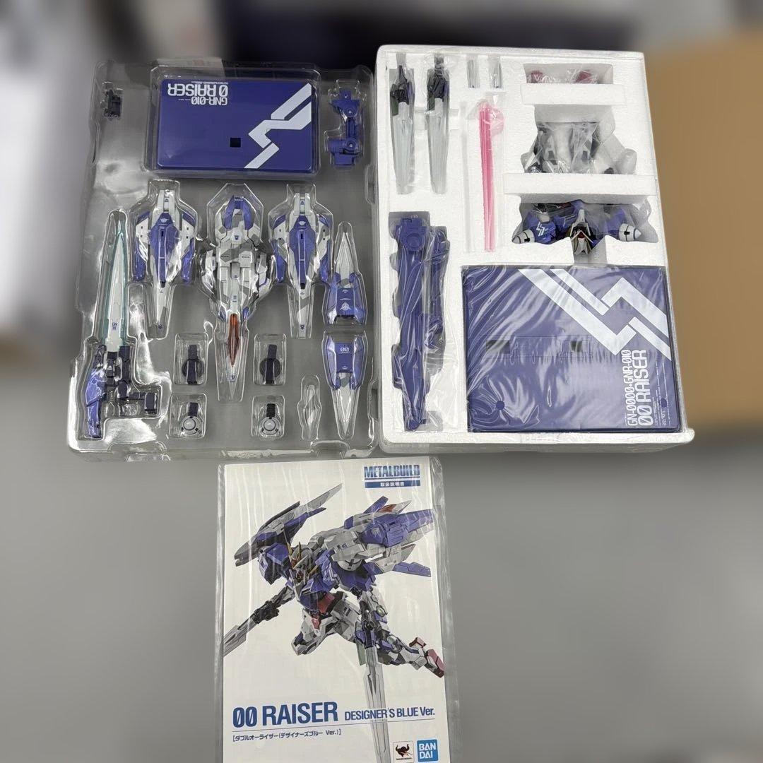 L BUILD ダブルオーライザー デザイナーズブルー ガンダム00