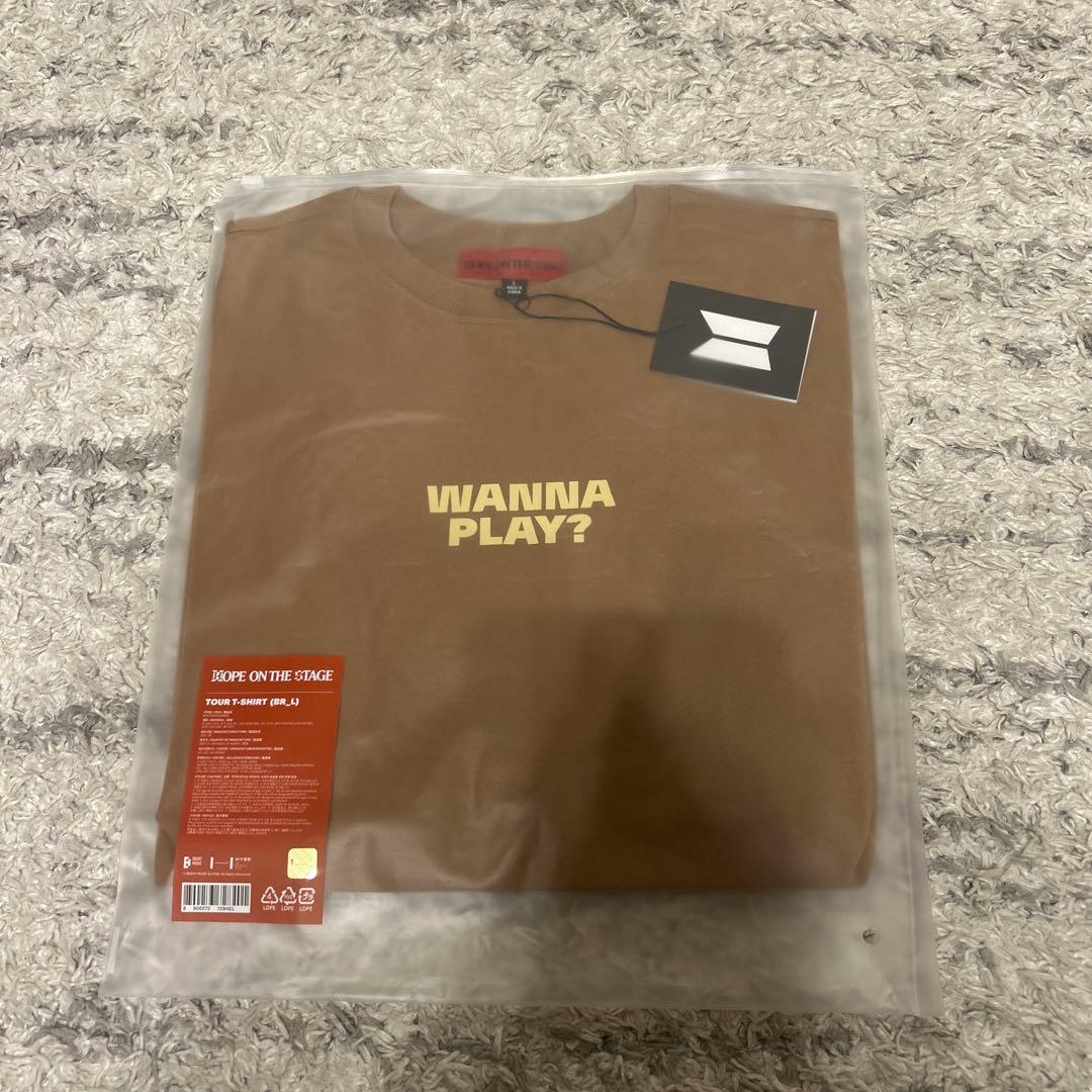 新品未開封J-HOPE ツアーTシャツ　hope on the stage Ｌ