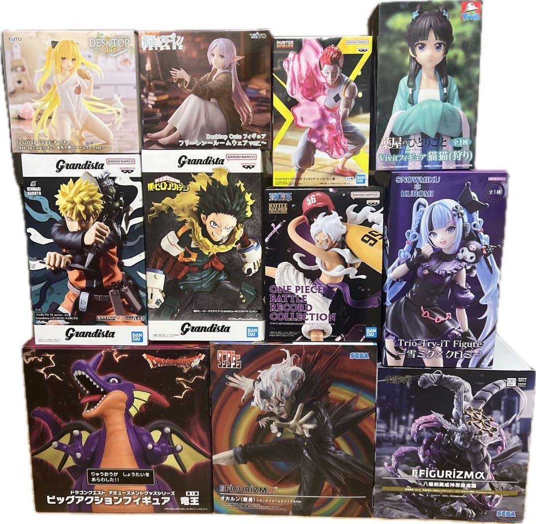 フィギュア まとめ売り 11個セット クロミミク マコラ フリーレン など