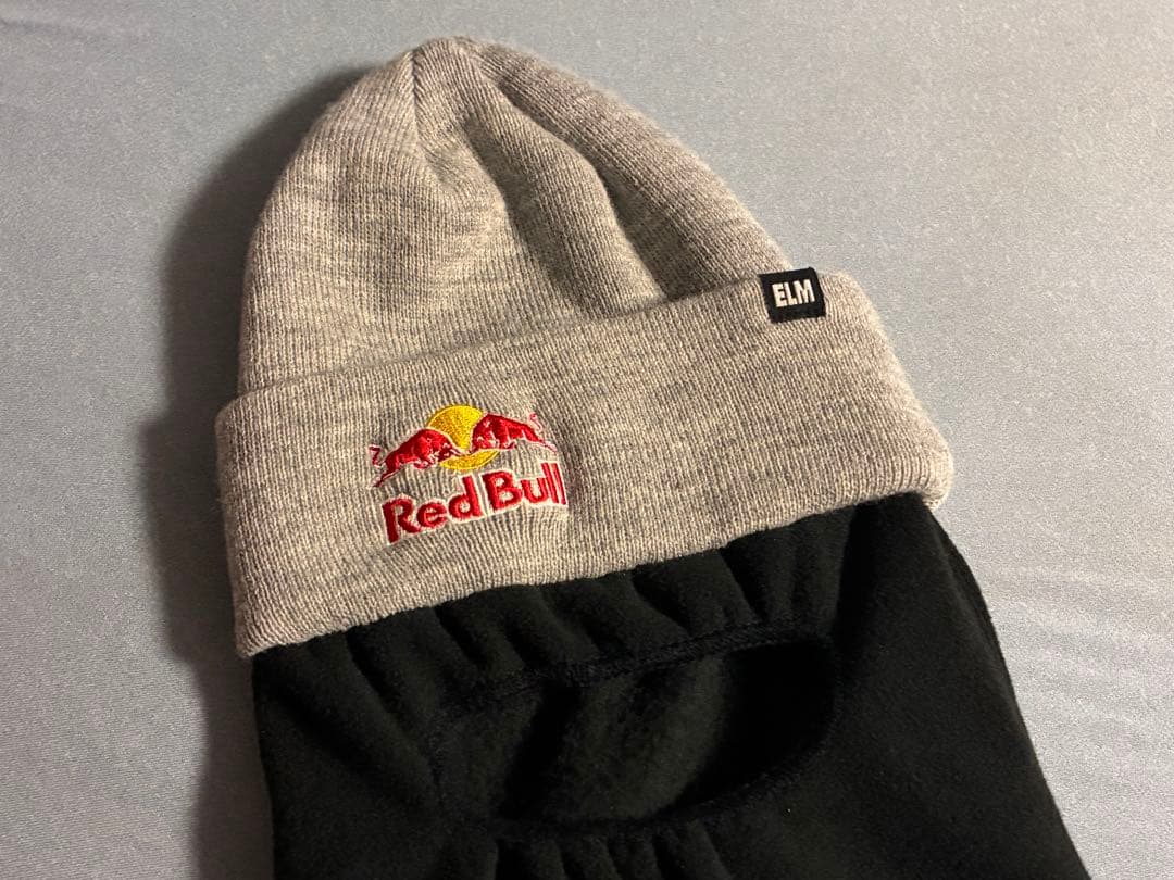 レッドブルRed Bull【アスリート支給品ELM製バラクラバ一体型ビーニー】