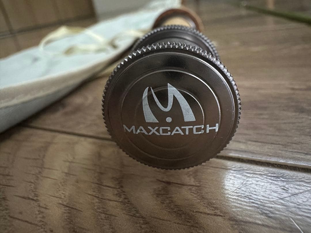 MAXCATCH フライロッド グリーン コルクハンドル　#1