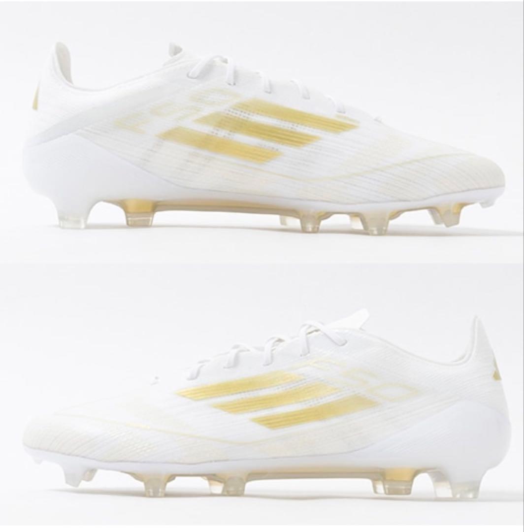 F50 ELITE FG (エリート)フットウェアホワイト ゴールド27.5cm