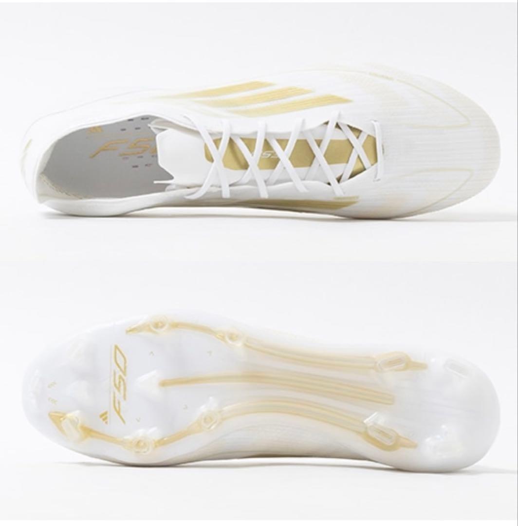 F50 ELITE FG (エリート)フットウェアホワイト ゴールド27.5cm