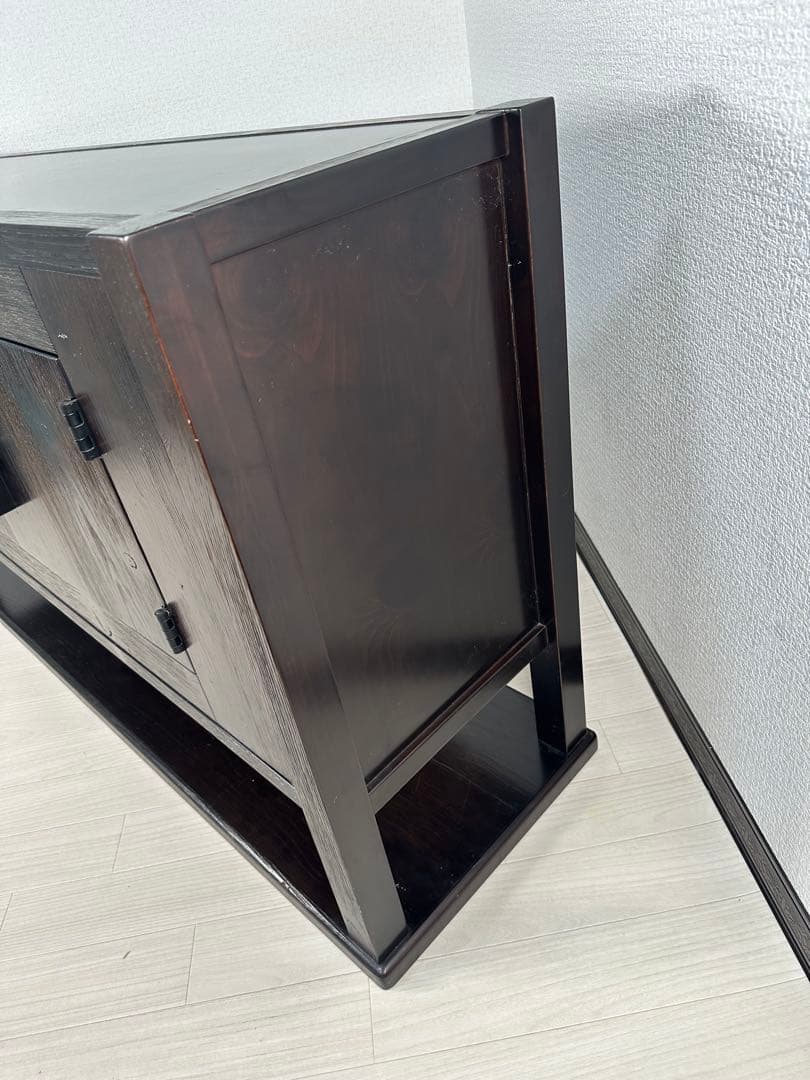 展示品 現代和具 松岡漆工 NOBUYA MATSUOKA サイドボード※i4※