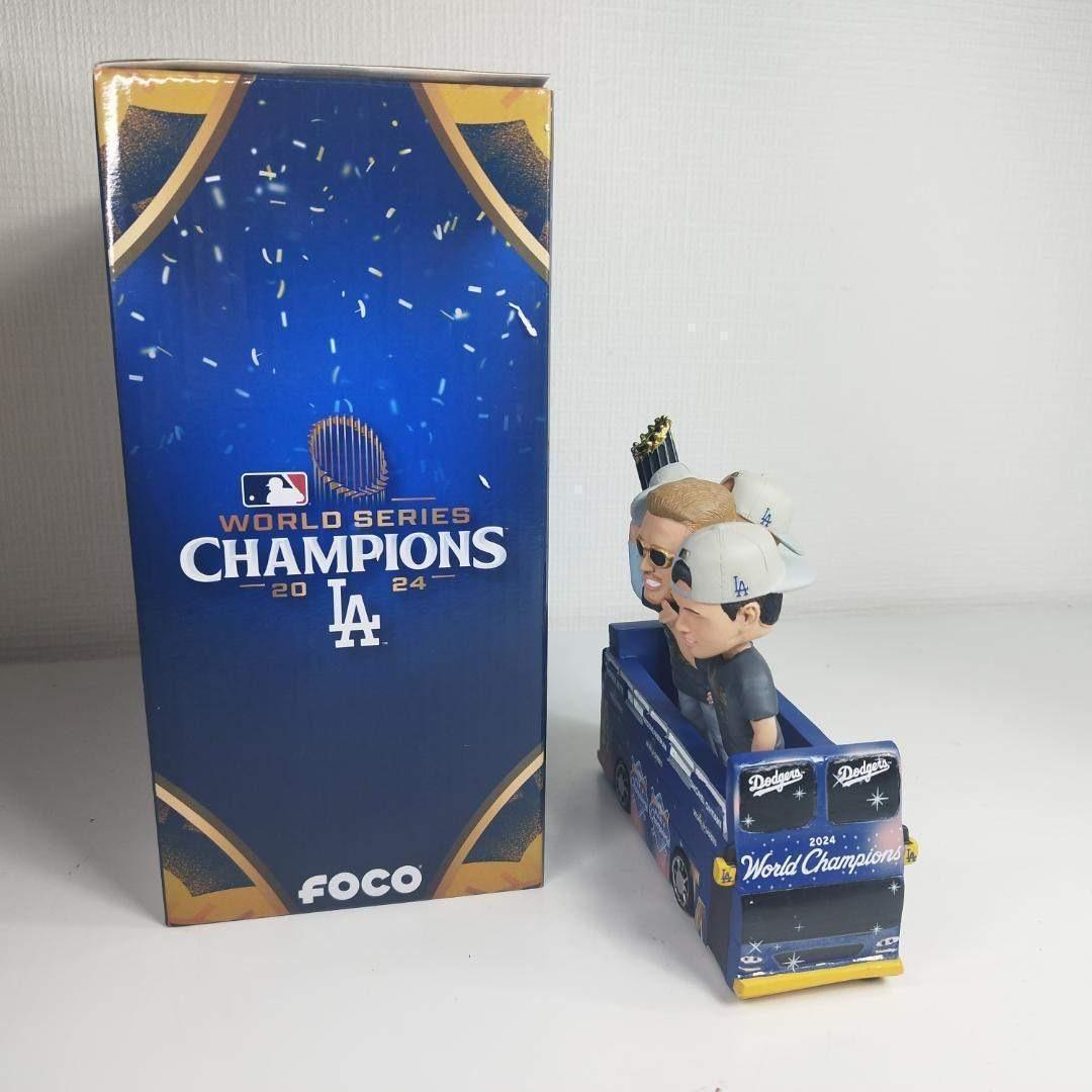 ドジャース ワールドシリーズ優勝 パレード 大谷翔平 ボブルヘッド フ hBT1